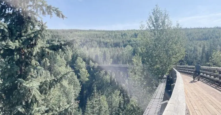 Cycle the Kettle Valley Rail Trail BC: To Myra Canyon