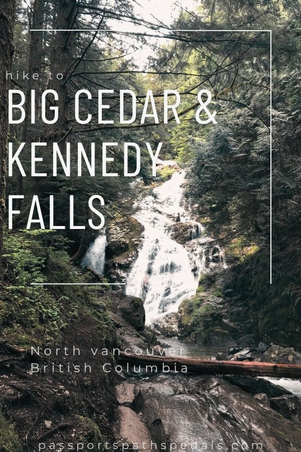 Explore one of North Vancouver’s best forest hikes featuring rugged trails, lush rainforest, Kennedy Falls, and a massive ancient cedar tree.