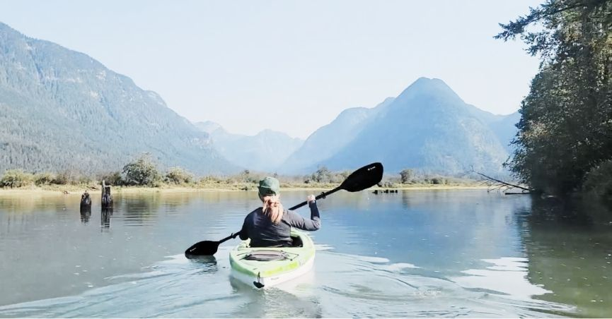 Widgeon Creek & Falls: A Paddle and a Hike